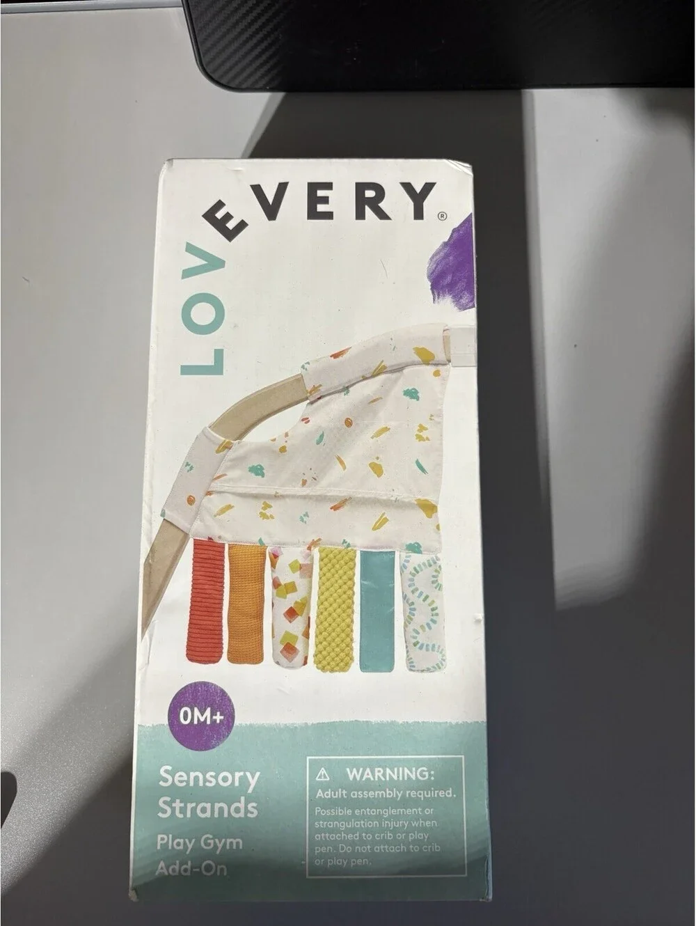 Lovevery Play Gym Sensory Strands Add-On Baby Learning Toy - NEW